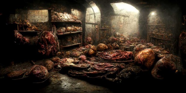 The butchers cellar (inside)